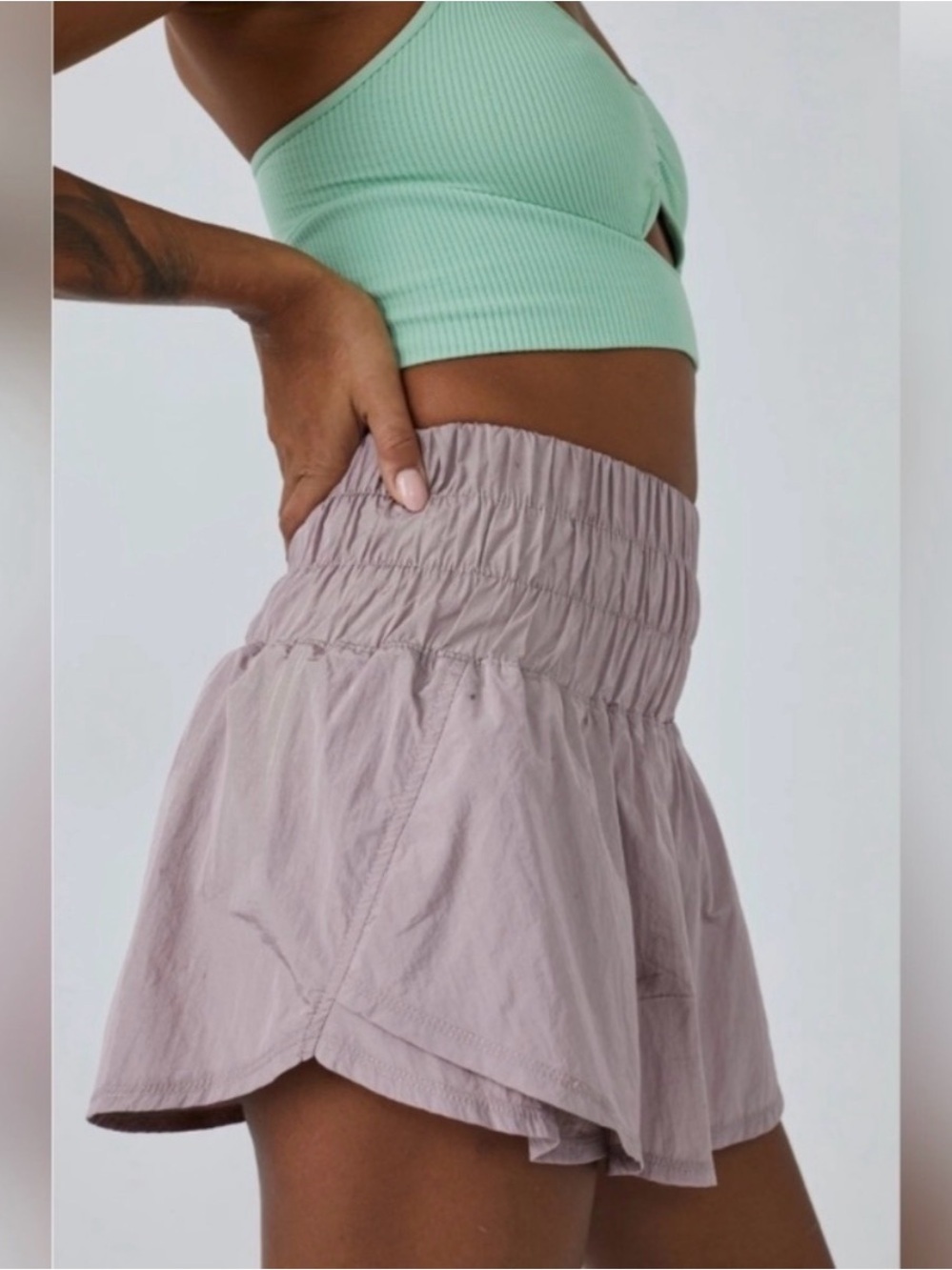 Free People Movement The Way Home Mini Skort FP Shorts Skirt